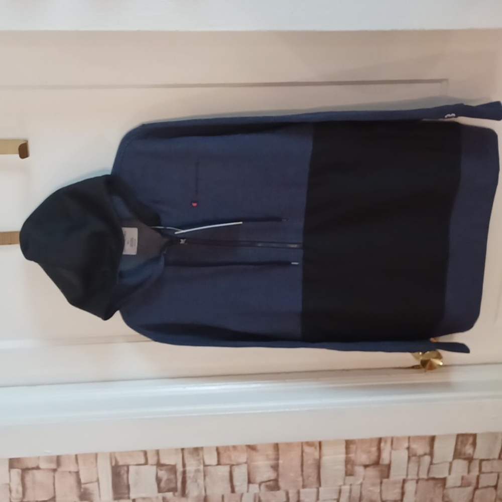 Champion hooded sweatshirt  Athletes wear men's size medium